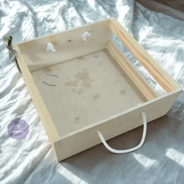 Cajas de madera kachivaches.online 03 CAJAS DE MADERA PARA DESAYUNOS X 7 UDS 🎁