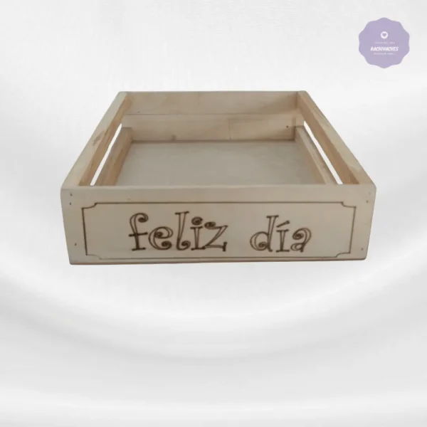 Cajas de madera kachivaches.online 05 CAJAS DE MADERA PARA DESAYUNOS X 7 UDS 🎁