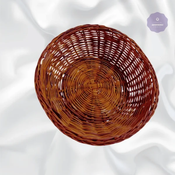 Canastas de fique kachivaches.online 02 CANASTILLAS TEJIDAS EN MIMBRE X 4 UDS 🧺