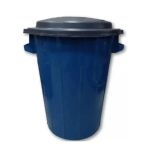 Caneca plástica Kachivaches.online 01 CANECA AZUL PLÁSTICA DE 70 LITROS 🪣