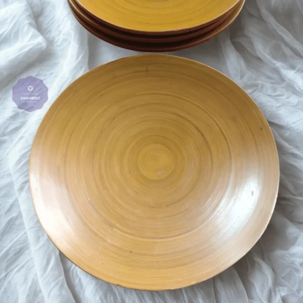 PORTA PLATOS EN BAMBOO - MARCA MICA 🍽️