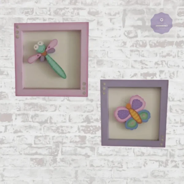 Cuadros en madera y MDF kachivaches.online 03 CUADROS EN MDF - DECORACIÓN INFANTIL ✨