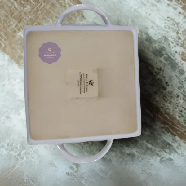 Bandeja de porcelana ondas Kachivaches.online 05 BANDEJA DE CERÁMICA EN ONDAS 🍽️