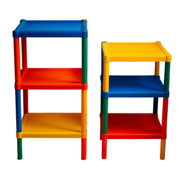 ESTANTERÍAS RIMAX MULTICOLORES X 2 UNIDADES🪑